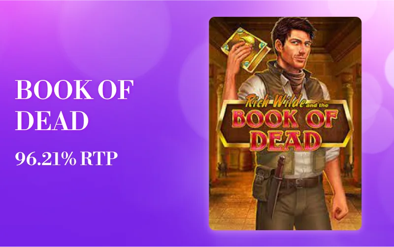 High volatility Book of Dead pokie